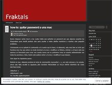 Tablet Screenshot of fraktals.wordpress.com