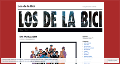 Desktop Screenshot of losdelabici.wordpress.com