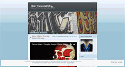 Desktop Screenshot of musictranscends.wordpress.com