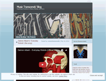 Tablet Screenshot of musictranscends.wordpress.com