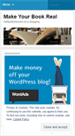 Mobile Screenshot of makeyourbookreal.wordpress.com