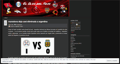 Desktop Screenshot of blogdelrojo.wordpress.com