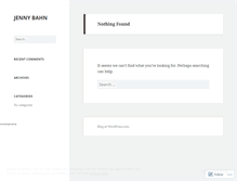 Tablet Screenshot of jennyblovesyou.wordpress.com