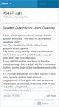 Mobile Screenshot of kidsfirstblog.wordpress.com