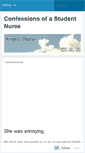 Mobile Screenshot of angelicnurse.wordpress.com