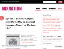 Tablet Screenshot of mixnation.wordpress.com