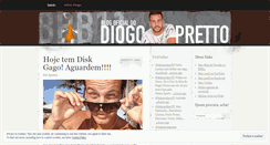 Desktop Screenshot of diogoprettooficial.wordpress.com