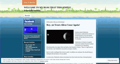 Desktop Screenshot of abstaind.wordpress.com