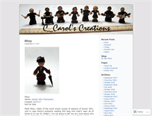 Tablet Screenshot of ccarol.wordpress.com