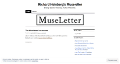 Desktop Screenshot of heinberg.wordpress.com