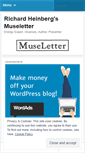Mobile Screenshot of heinberg.wordpress.com