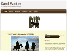 Tablet Screenshot of danskwestern.wordpress.com