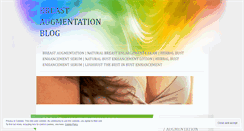 Desktop Screenshot of naturalbustenhancement.wordpress.com