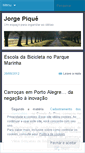 Mobile Screenshot of jorgepique.wordpress.com