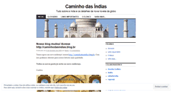 Desktop Screenshot of ocaminhodasindias.wordpress.com