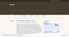 Desktop Screenshot of jimscfr.wordpress.com