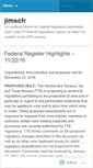 Mobile Screenshot of jimscfr.wordpress.com