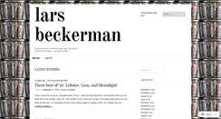 Desktop Screenshot of larsbeckerman.wordpress.com