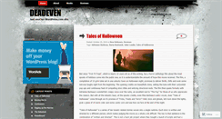 Desktop Screenshot of deadeven.wordpress.com