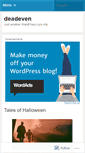 Mobile Screenshot of deadeven.wordpress.com