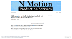 Desktop Screenshot of nmotionpictures.wordpress.com