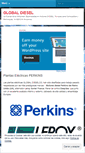 Mobile Screenshot of globaldiesel.wordpress.com