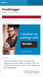 Mobile Screenshot of foodhogger.wordpress.com