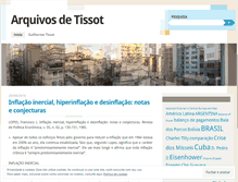 Tablet Screenshot of guilhermetissot.wordpress.com