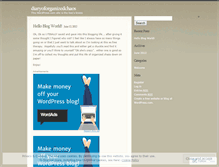 Tablet Screenshot of diaryoforganizedchaos.wordpress.com
