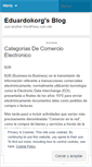 Mobile Screenshot of eduardokorg.wordpress.com