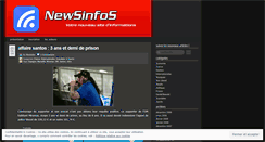 Desktop Screenshot of newsinfos.wordpress.com