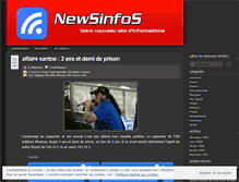 Tablet Screenshot of newsinfos.wordpress.com