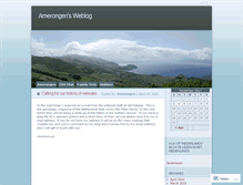 Tablet Screenshot of amerongen.wordpress.com