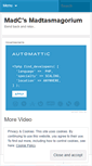 Mobile Screenshot of madcee.wordpress.com
