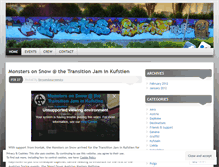 Tablet Screenshot of monstersonsnowtour.wordpress.com