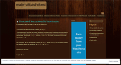 Desktop Screenshot of matematicasthebest.wordpress.com