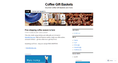 Desktop Screenshot of coffeegiftbaskets.wordpress.com