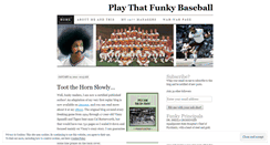 Desktop Screenshot of funkyball.wordpress.com