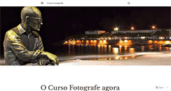 Desktop Screenshot of cursofotografe.wordpress.com