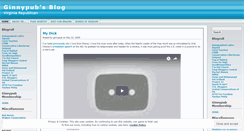 Desktop Screenshot of ginnypub.wordpress.com