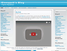Tablet Screenshot of ginnypub.wordpress.com