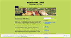 Desktop Screenshot of madindownunder.wordpress.com