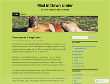 Tablet Screenshot of madindownunder.wordpress.com