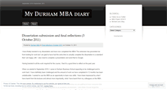 Desktop Screenshot of mbadurhambschool.wordpress.com