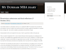 Tablet Screenshot of mbadurhambschool.wordpress.com