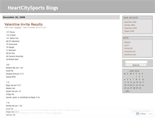 Tablet Screenshot of heartcitysports.wordpress.com