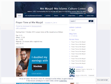 Tablet Screenshot of miemasjid.wordpress.com