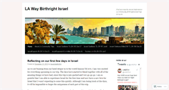 Desktop Screenshot of birthrightla.wordpress.com