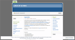 Desktop Screenshot of linuximac.wordpress.com