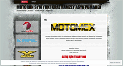 Desktop Screenshot of motomex2010.wordpress.com